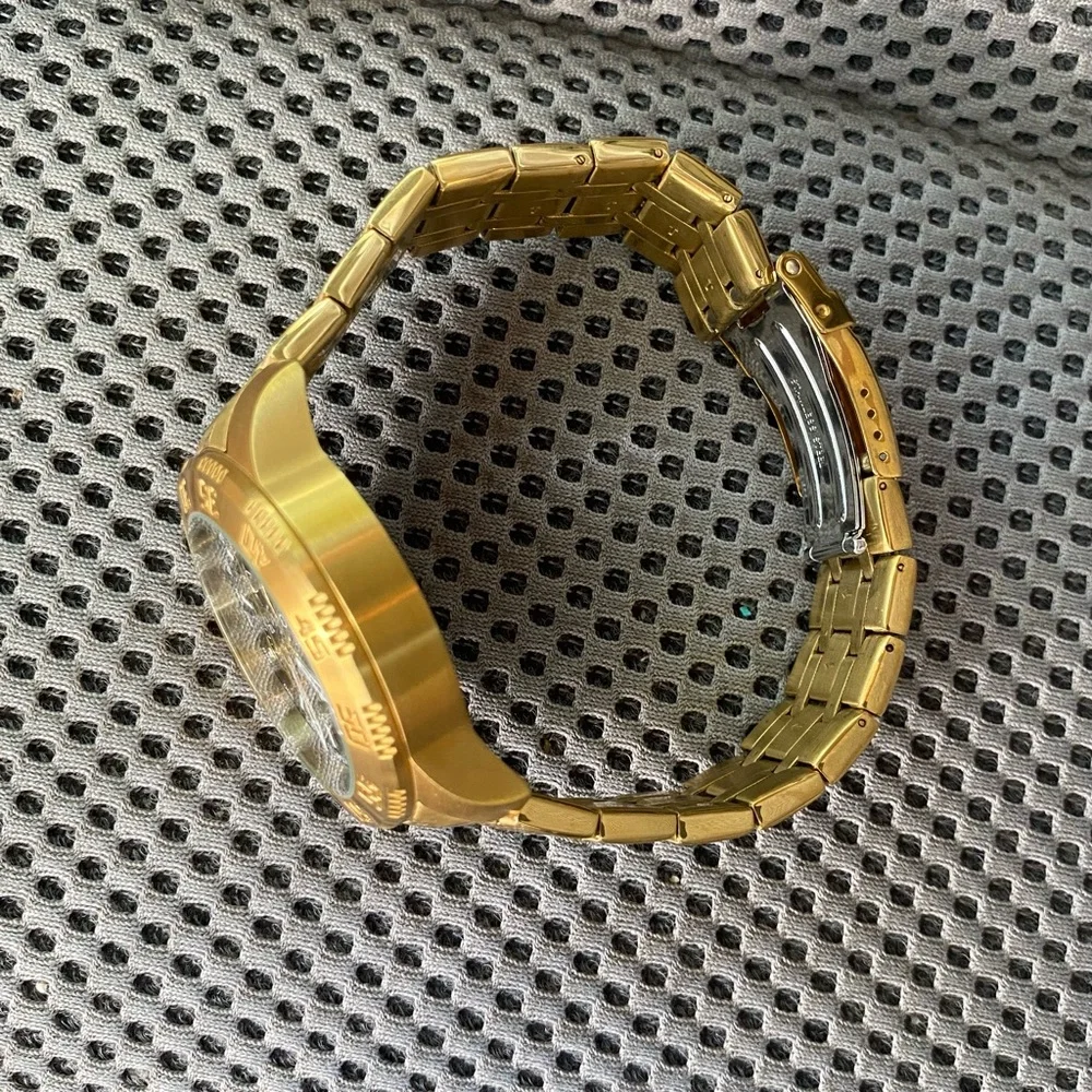 Invicta Gold and Black Watch